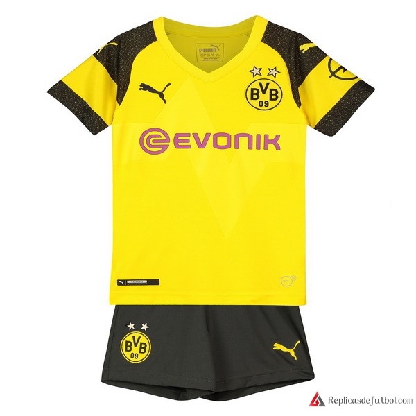 Camiseta Borussia Dortmund Primera equipación Niños 2018-2019 Amarillo